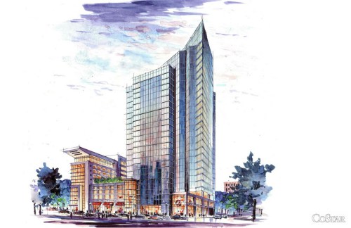 1125 Peachtree, a 50 story mixed-use tower being built as part of 12th &amp; Midtown development